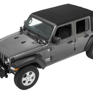 Bestop Trektop - Jeep '18-Current Wrangler JL 4-Door (Black Diamond)