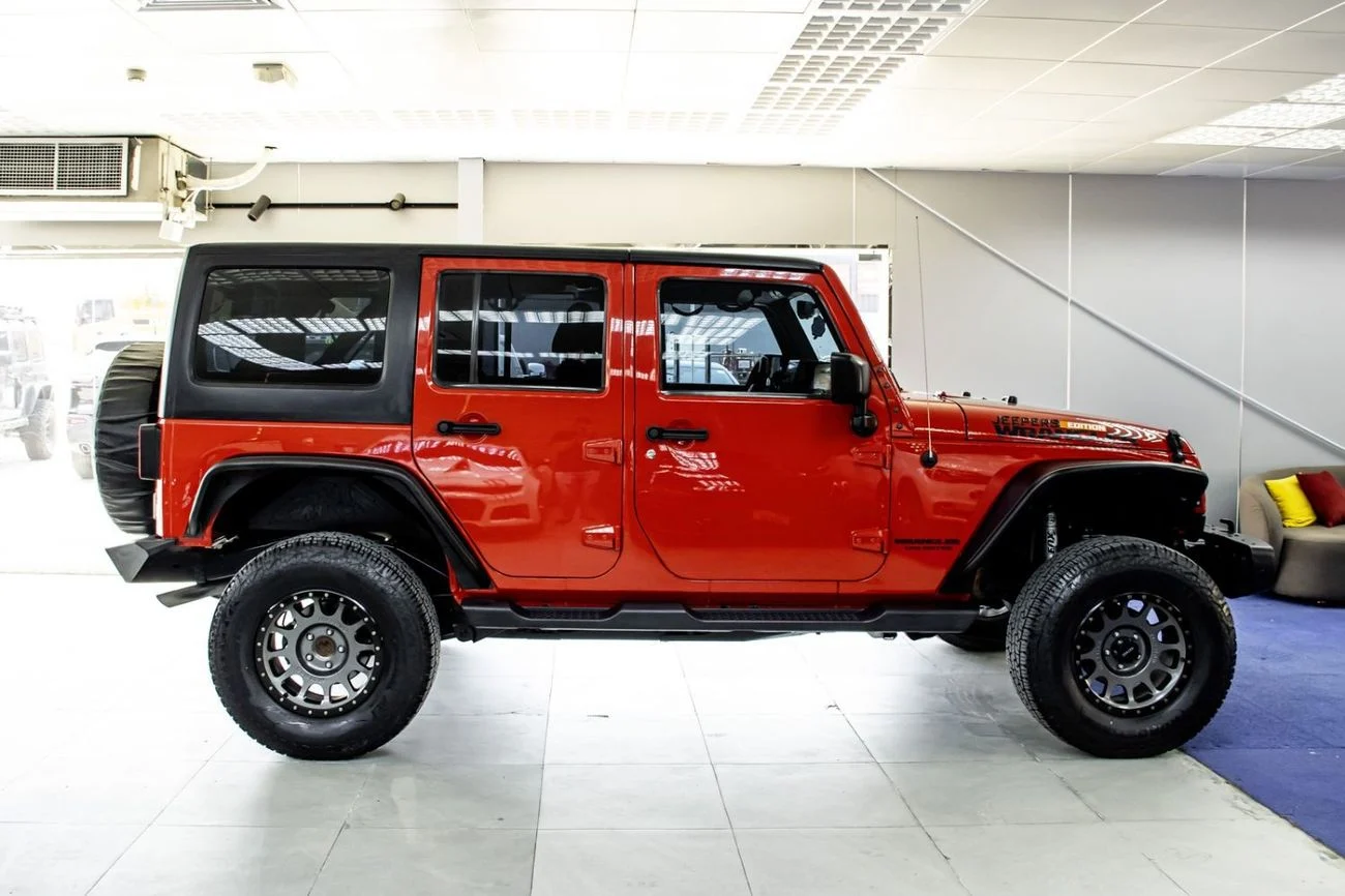 Jeep Wrangler JKU 2017 Unlimited GCC specs - Image 4
