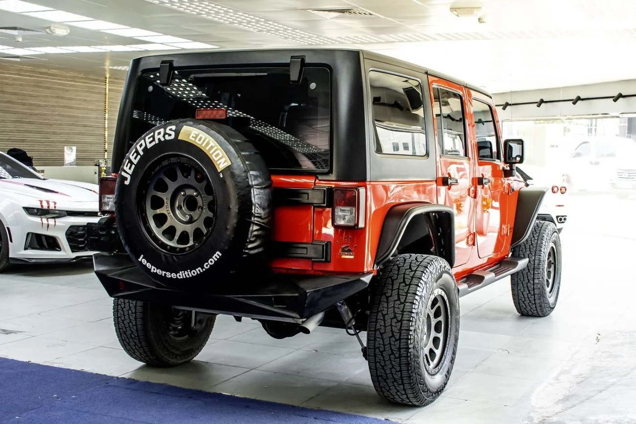 Jeep Wrangler JKU 2017 Unlimited GCC specs - Image 7