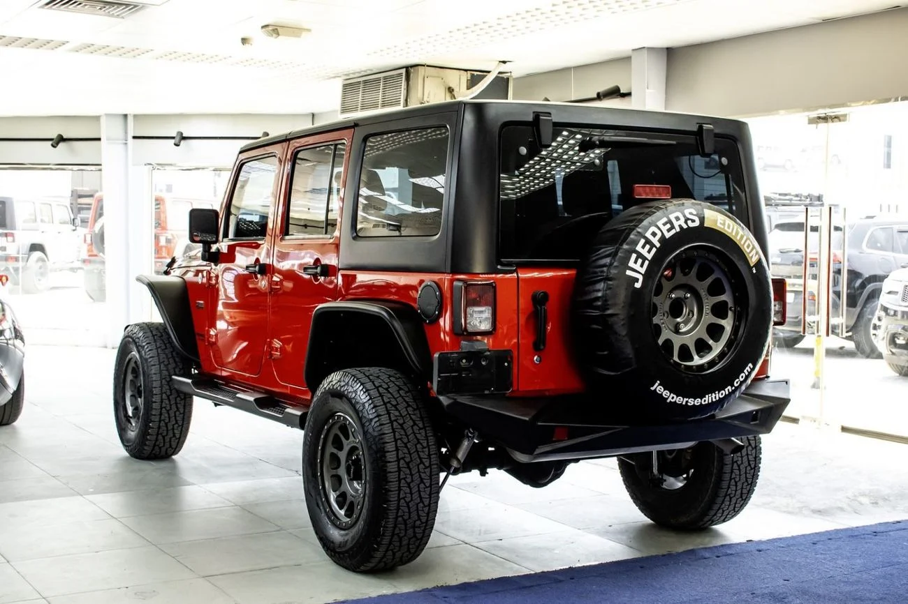 Jeep Wrangler JKU 2017 Unlimited GCC specs - Image 6