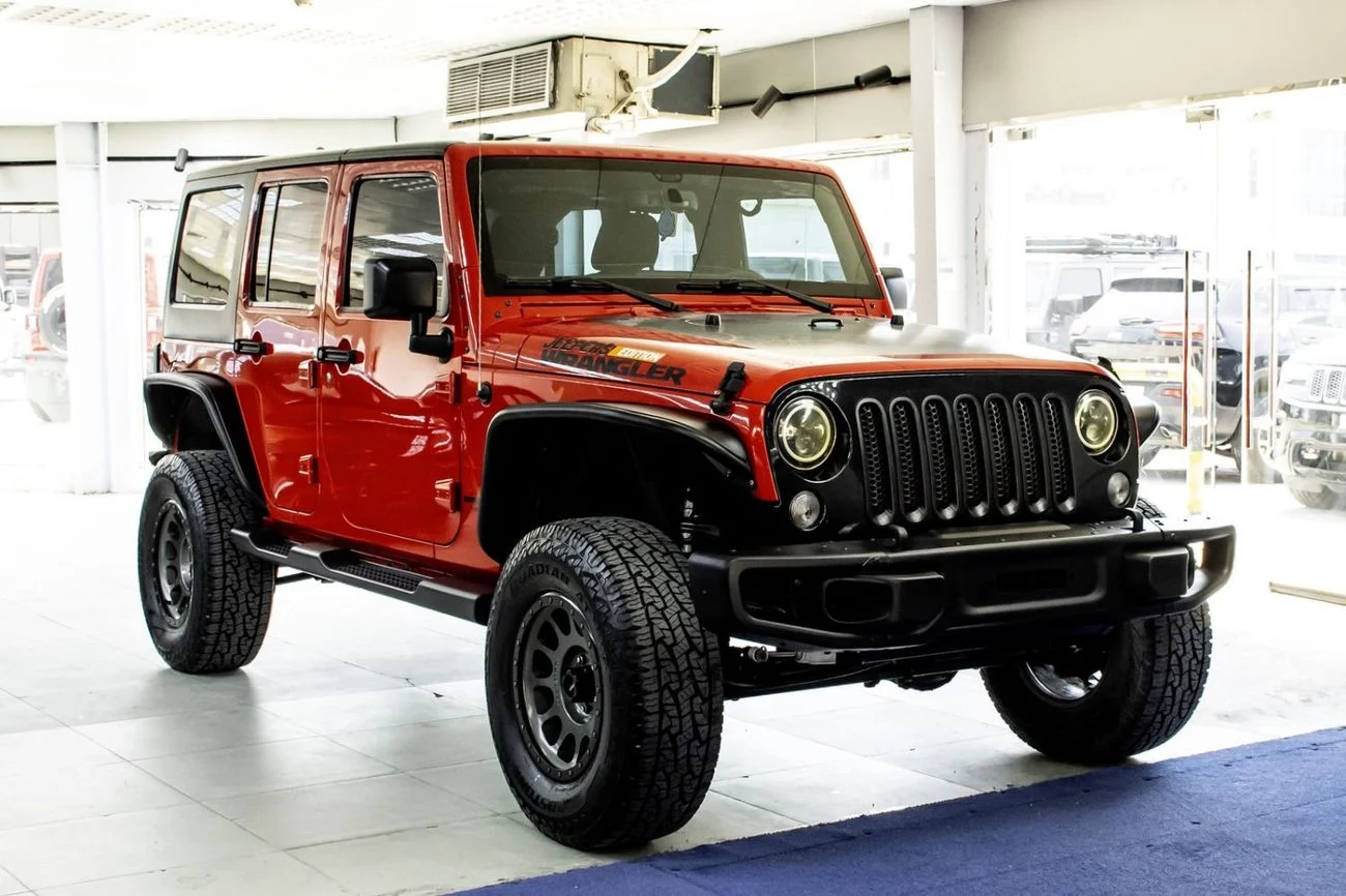 Jeep Wrangler JKU 2017 Unlimited GCC specs - Image 2