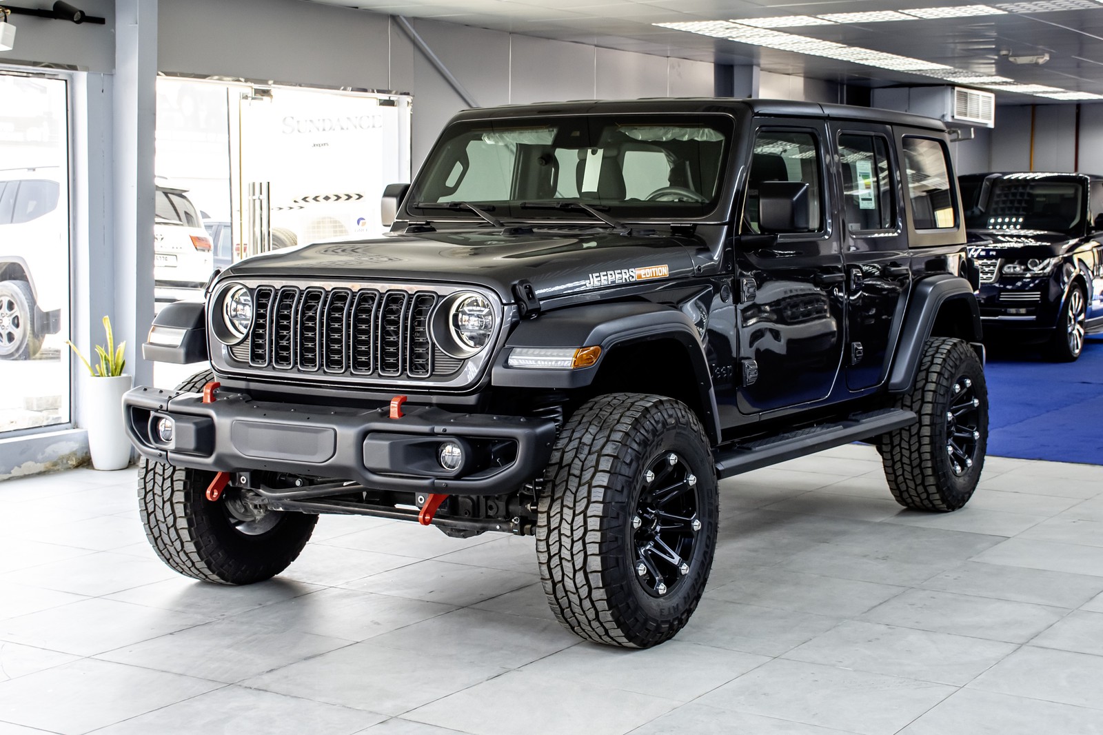 Jeep Wrangler Unlimited Sport 2024 GCC specs - Rough Country Lift - Image 3